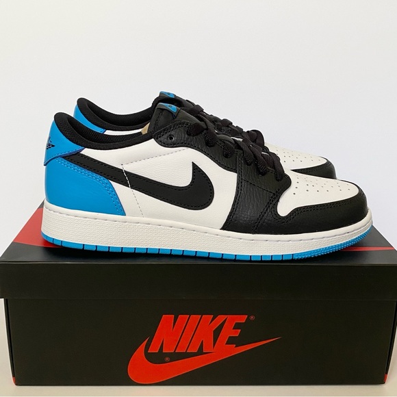 NEW Air Jordan 1 Retro Low OG GS UNC - Picture 3 of 8